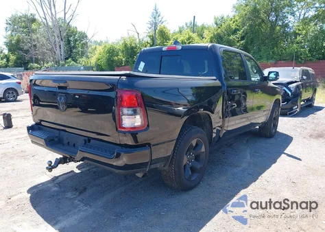 2019 Ram 1500 Big Horn/Lone Star 4X4 5'7 Box из США, поврежденный, VIN 1C6RRFFG0KN695243